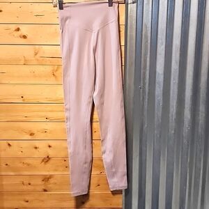 New Spiritual Gangster Light Pink Leggings Size XS Skinny leg